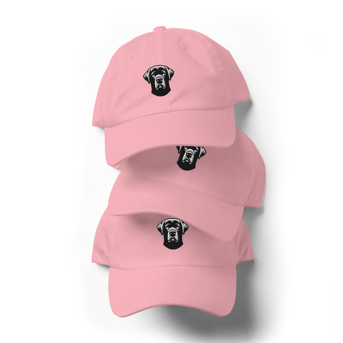 Baseball Cap mit gesticktem Labrador-Kopf vorne und Paul & Emma Logo hinten - Breed Collection