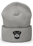 Beanie mit gesticktem Rottweiler-Kopf - Paul & Emma Breed Collection
