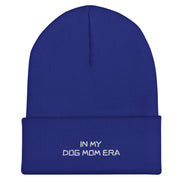 Beanie mit In My Dog Mom Era Stickerei - Paul Emma Strickmütze für Hundebesitzer