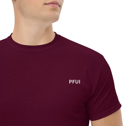 T-Shirt mit gesticktem PFUI auf der Brust - Paul & Emma Kommando Edition
