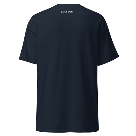 T-Shirt mit gesticktem PFUI auf der Brust - Paul & Emma Kommando Edition