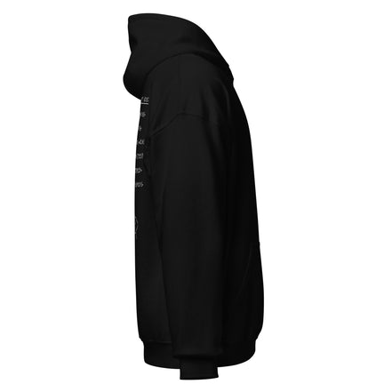 Hoodie mit Life lessons from our dogs Text auf der Rückseite - Paul & Emma Philosophy Collection