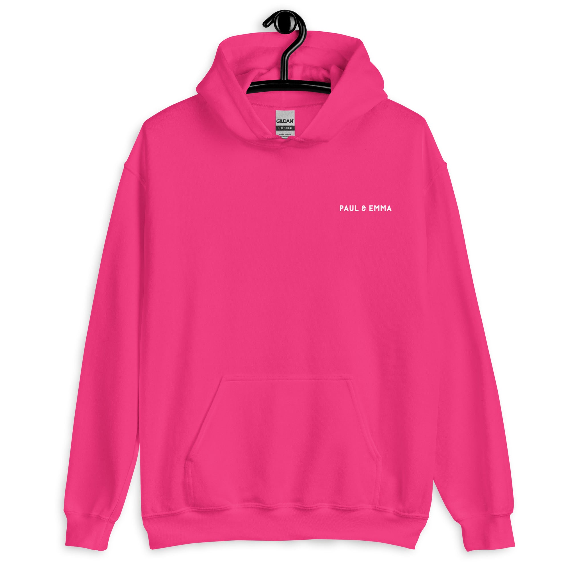 Hoodie mit Gassi Pulli Print auf dem Rücken - Paul Emma Kapuzenpullover für Hundebesitzer