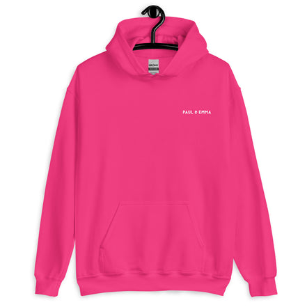 Hoodie mit Gassi Pulli Print auf dem Rücken - Paul Emma Kapuzenpullover für Hundebesitzer