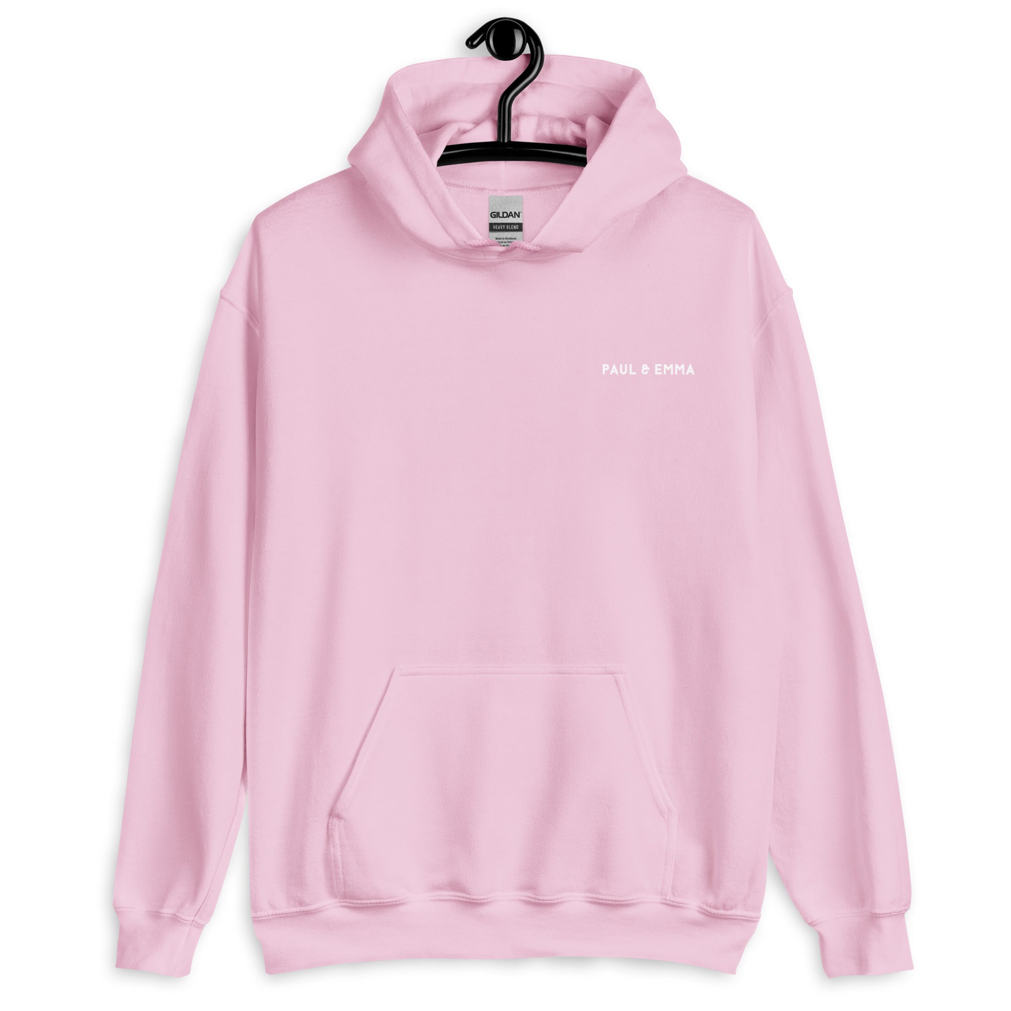 Hoodie mit Gassi Pulli Print auf dem Rücken - Paul Emma Kapuzenpullover für Hundebesitzer
