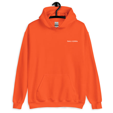 Hoodie mit Gassi Pulli Print auf dem Rücken - Paul Emma Kapuzenpullover für Hundebesitzer