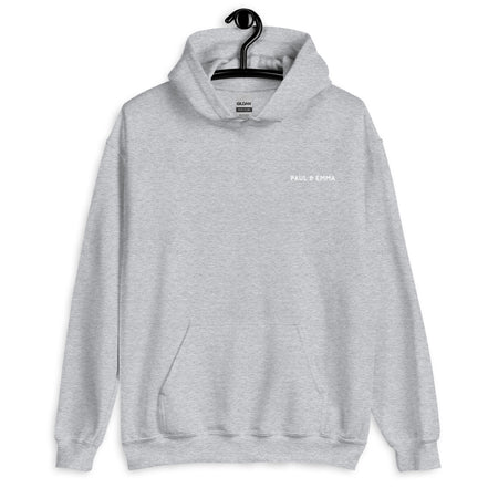 Hoodie mit Gassi Pulli Print auf dem Rücken - Paul Emma Kapuzenpullover für Hundebesitzer